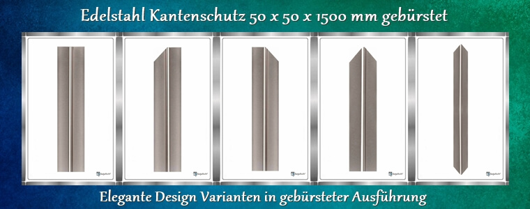 Selbstklebender Kantenschutz 50/50 mm x 3 mm in verschiedenen Längen -  Hausberger, der Kantenschutz Profi